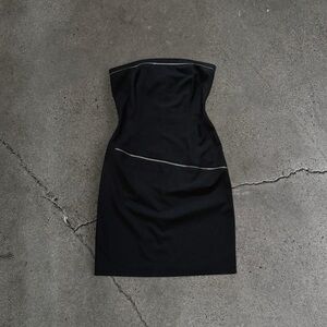 Vintage Sisley LBD Zipper Dress